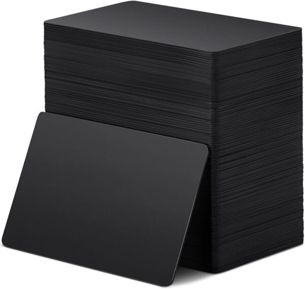 Standard-Sized Plastic Cards (Black, Gold, Silver) - Image 2